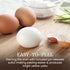 EGC855SS 7-Egg Elite Gourmet Easy Egg Cooker, Capacity, Soft, Medium, Hard-Boiled, Omelets, Poached Eggs, Plays Melody