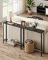 1 7.9 31.5 32 Inches, ULNT035BA01S VASAGLE Console Table, Entryway Table, One Piece Top, Easy Assembly, for Hallway