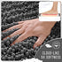 Yimobra Non Slip Washable Bathroom Rugs 32x20 Inch - Ultra Soft Absorbent Chenille Bath Mat, Dark Gray