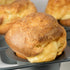 Fox Run 6 Cup Popover, Yorkshire Pudding and Cupcake Pan, Stainless Steel