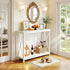 2-Tier 11.8" 39.4" 31.6" ZENY Console Table, Entryway Table, Narrow Sofa Table with Shelves, Entrance Table for Living