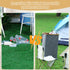 APDLFSC 26 Gallon/100L 1 Kitchen Recycling Bin with Lid & Reusable Inner Bags - Ideal for Bottles, Cans, Glass, Plastic