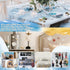 WFPLUS 200+pcs Mixed Sea Shells, Natural Seashells and Starfish for Fish Tank, Home Decorations, DIY Crafts