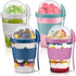 Tribello 4 Pack - On the Go Yogurt Parfait Cups with Lids,