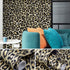 Leopard Print Peel and Stick Wallpaper, Self Adhesive Contact Paper for Cabinets, 17.7" x 117" Decorative Liner