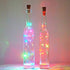 15Pack 10 40 Inches SmilingTown Wine Bottle Lights with Cork LED Battery Operated Silver Wire Liquor Fairy Mini String