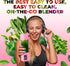 Portable Blender, Compact USB Rechargeable Personal Travel Blender for Smoothies, 380ml, Pink