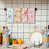 Noveread 36 Pack 9.84x11.81in (Countryside Reusable Cleaning Cloths Washable Cotton Kitchen Dish Towels for Home Party