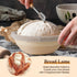 GOKALL Set 9 Inch &10 Set Banneton Bread Proofing Baskets Round Oval sour dough starter kit sourdough proofing basket