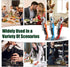 6 Party,Bars,Restaurants(6 Pieces wine key wine opener Stainless wine bottle opener Fold Serrated Foil Cutter wine key