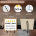 Office Wood Desk Decor, Difference Maker Sign with Iron Stand, Inspirational Gifts for Coworkers, Friends, Boss Leader