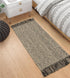 Collive Kitchen Runner Rug, 2x4.3 Hand-Woven Reversible Washable Rug for Entryway, Cotton Boho Decor