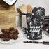 Twisted Wares Funny Oven Mitts, Let's Get Baked, Cotton Canvas Pot Holder, Kitchen Gifts