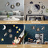 3 3D AWNR Pcs Astronauts Wall Sculpture Decor for Modern Home Decor Background Wall Decorations for Living Room Sofa