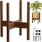 ALIGADO Bamboo Plant Stand Indoor, for Up to 10 Inch Pots, Built