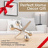 5" Modern Decorative Sculpture Figurine - Home Accent for Living Room Decor or Bathroom Decor - Elegant Statement