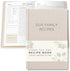 Blank Recipe Book To Write In Your Own Recipes - Family Cookbook Journal with Templates