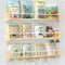 Nursery Book Shelves 34 inchs, Floating Book Shelves for Wall Nursery, Wall