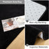 Softlife Washable Runner Rug for Bedroom Living Room, 2x6 Black Soft Fluffy Non-Slip Indoor Carpet