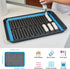 2PCs GUY DREAM Perforated Silicone Baking Mat 11-4/5" x 15-3/4" - Non-Stick Eclair Mat for Half Size Cooking Sheet