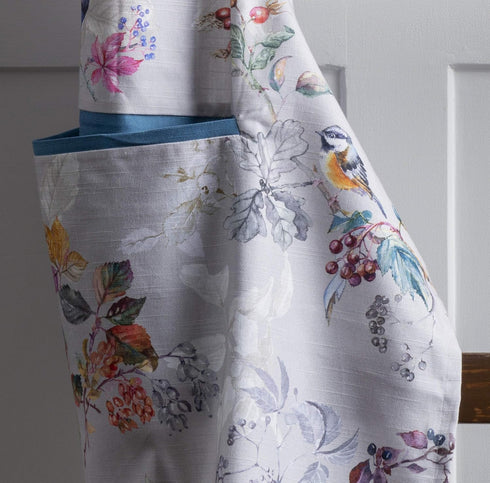 Maison d'Hermine 100% Cotton Kitchen Apron for Women with Pocket - Chef Apron for Men, Cooking, Gardening, Server