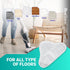 BlueStars 8-Pack Microfiber Steam Mop Pads, Washable & Reusable Replacement Pads for 5-in-1 Steam Mop Models