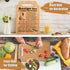 Wedding Gift for Couple 2024: Kitchen Cutting Board for Newlyweds, Bridal Shower, and Engagement Gifts