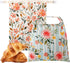 Augine Beeswax Bread Bag, 2 Pack Sourdough Bread Bags, Reusable Bread Bags for