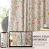 84 Inch Set 2 Vangao Pink Nursery Curtains for Girls Room Floral Blackout Curtains Length Farmhouse Drapes for Bedroom