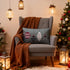 KINGROSE 14 20 Inches Christmas Decorative Accent Throw Pillow Case Cushion Cover for Sofa Couch Chair x