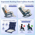 44x23x4 Inch, Rocking Chair Cushion, Waterproof and Fade-Resistant Adirondack Rocker Cushions, Indoor/Outdoor Rocking