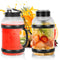 Portable Blender for Shakes & Smoothies 1800ML, Rechargeable Personal Blender with Travel Lid for Kitchen, Waterproof