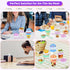 Torchero 4 Pack 20 oz Yogurt Parfait Cups with Lids Reusable - Overnight Oats Containers with Lids Folding Spoons
