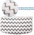 Flammi 4-Pack S1000 S1000A S1001C S2001, F Microfiber Mop Pads Refills Compatible with Shark Steam Mop Washable