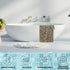 6 Set 2 2 2 Pcs Bathroom Leopard Towel Bath Towels Hand Towels Washcloths, Soft Absorbent Shower Guest Towel Decorative