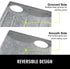Large Cutting Board with Juice Grooves, 12.99" Thick Non Slip Chopping Board for Kitchen with Easy Grip Handle (Grey)