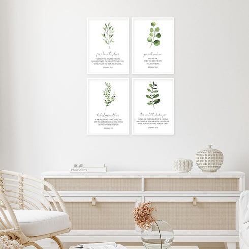 Insire Christian Wall Decor, Jeremiah 29 11 Art Poster, Unframed, 8x10