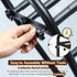 VrEnduuo 3 Closet,18"-32" (3-Tiers) Tier Expandable Shoe Rack for Adjustable Small Shoe Rack,Shoes Rack Metal
