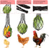 CHNB 8PCS Chicken Toys for Coop Accessories, Chicken Swing, Xylophone, Mirror, Vegetable Hanging Feeder, Fruit Rack