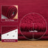 Burgundy Red Area Rugs for Bedroom Living Room, 4x6 Feet Indoor Memory Foam Rug, Modern Washable Shag Carpets