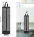 2Pack Plastic Bag Holder: Grocery Bag Dispenser for Plastic Bags, Mesh Hanging Storage Organizer for Trash Bags