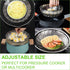 Vegetable Steamer Basket - Stainless Steel Veggie Fish Food Steamer, Folding Expandable for Various Pots