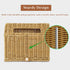 Wicker Hand Towel Box Cover Compatible with Disposable Paper Hand Towels, Wicker Paper Towel Holders, Hand Towel Holder