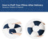 3D 19.6"& 15.7" Set 2, AELS Anchor & Lifebuoy Nautical Throw Pillows, of Coastal Decor for Beach Enthusiasts Beach