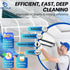 18Pcs 2L Oiktylr Mini Split Cleaning Kit Bag with Pressure Sprayer, PVC AC Cleaning Cover, Waterproof Air Conditioner