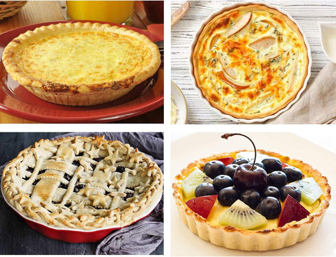 Pie Pans (100 Pack) - 5 inch Heavy-Duty Disposable Aluminum Foil for Mini Pies, Easy to Stack and Store