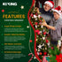 It's a Wonderful Life Inspired Christmas Angel Bell Ornament with Stainless Steel Angel Wing Charm