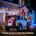 2 Pack 200 8 JMEXSUSS Battery Operated String Lights Outdoor, Total LED Modes Battery Powered Rope Lights with Remote