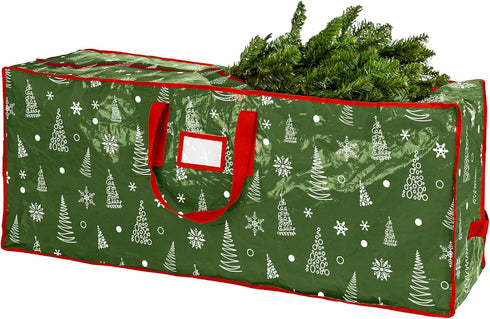 Handy Laundry Christmas Tree Storage Bag, Zippered Bag for 9 Foot Artificial Xmas Holiday Tree, Waterproof