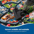 Area(39X79Inch) Booooom Jackson Car Rug City Life Great for Kids Toy Cars, Play Learn and Have Fun Safely - Kids Rug